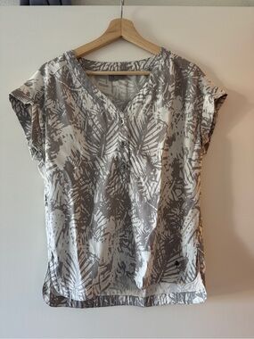 Royal Robbins Grey Print Bergen Shirt